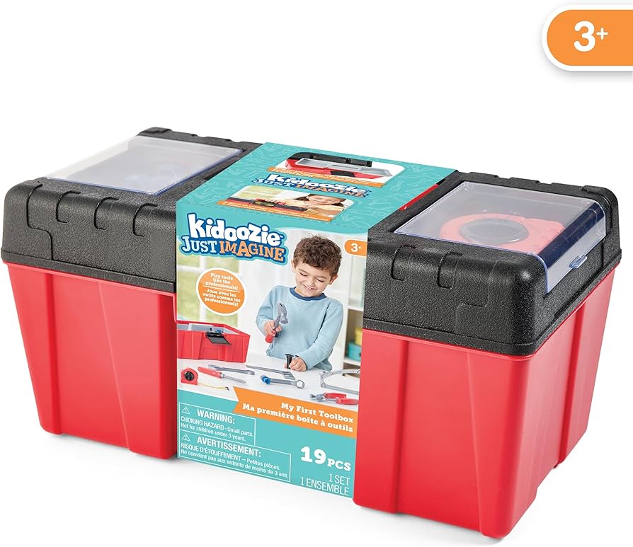 Amazon.com: Kidoozie My First Toolbox - Build, Imagine & Learn